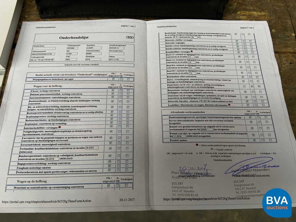 Audi A8 3.0 TDI q. Pro Line+ 262pk 2016, JL-054-R