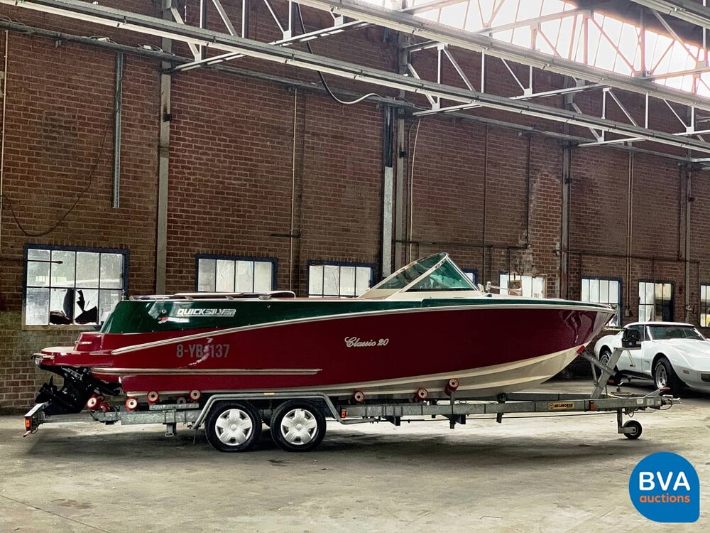 Quicksilver Classic 20 Mercruiser MPI 235pk (RIVA, BOESCH Shape) Speedboot