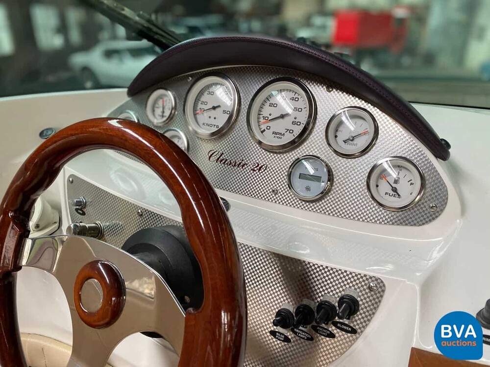 Quicksilver Classic 20 Mercruiser MPI 235pk (RIVA, BOESCH Shape) Speedboot