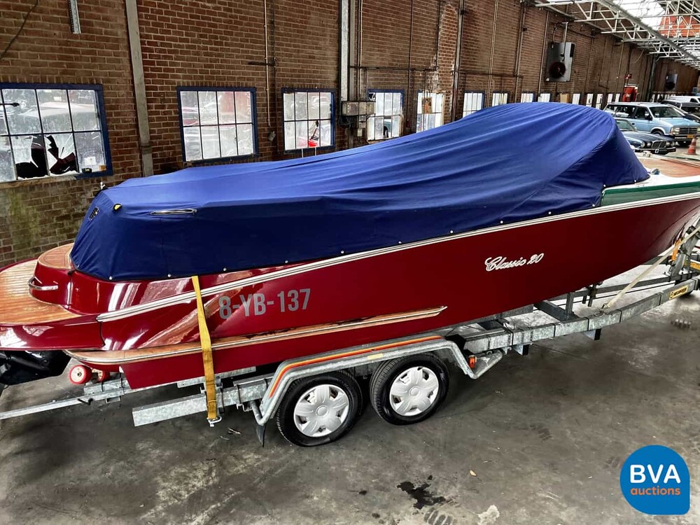 Quicksilver Classic 20 Mercruiser MPI 235pk (RIVA, BOESCH Shape) Speedboot