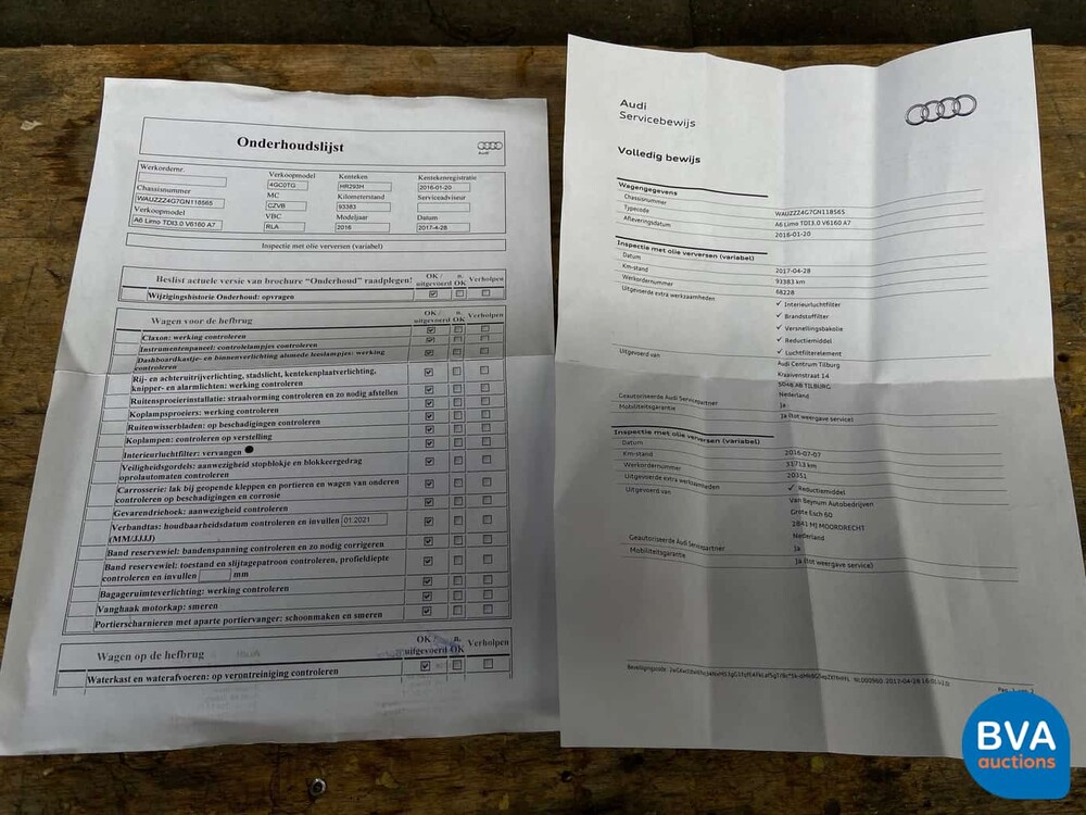 Audi A6 3.0 TDI Premium Edition 218pk 2016, HR-293-H