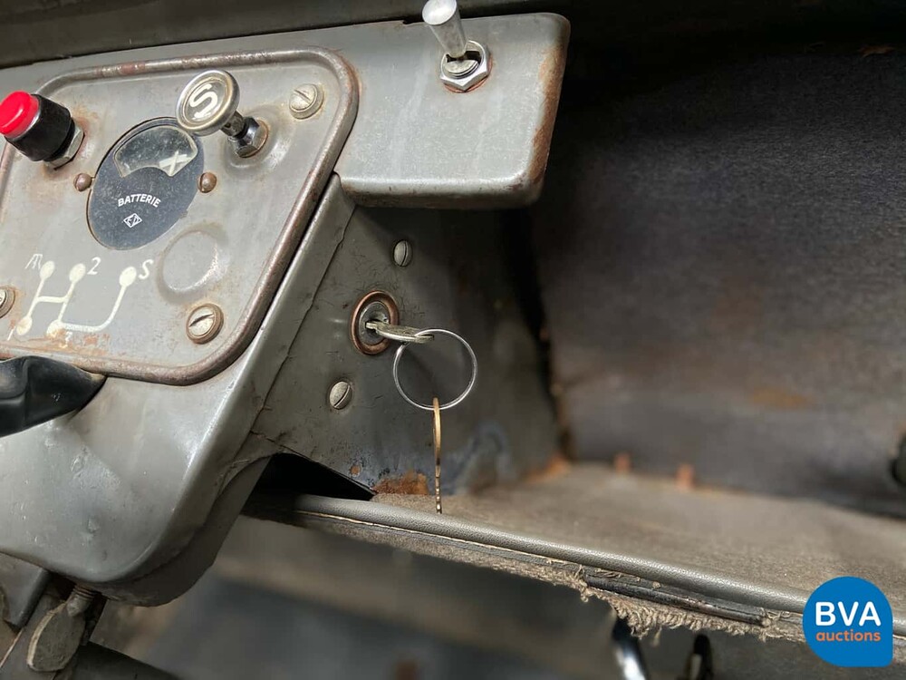 Citroen AZ 2CV 1956 Eend Ribbelkap 1956, DR-02-75 