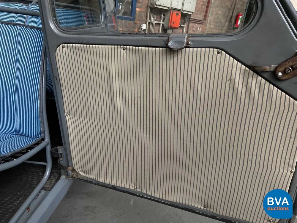 Citroen AZ 2CV 1956 Eend Ribbelkap 1956, DR-02-75 