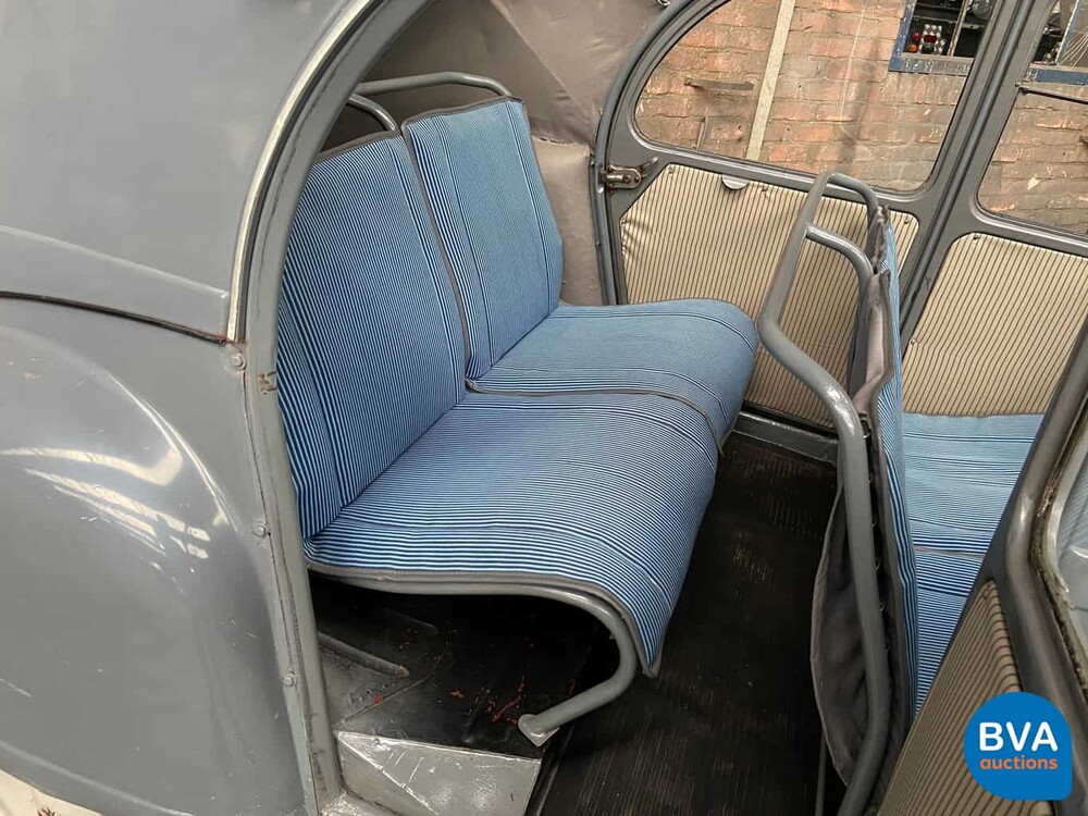 Citroen AZ 2CV 1956 Eend Ribbelkap 1956, DR-02-75 