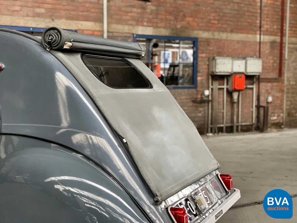 Citroen AZ 2CV 1956 Eend Ribbelkap 1956, DR-02-75 