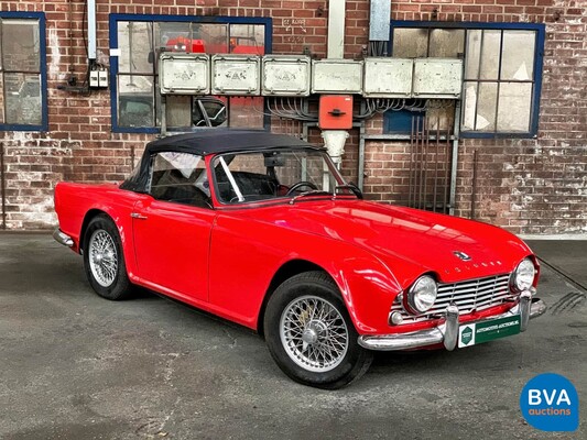 Triumph TR 4 2.1 109pk 1965 -Origineel Nederlands-, FZ-28-99