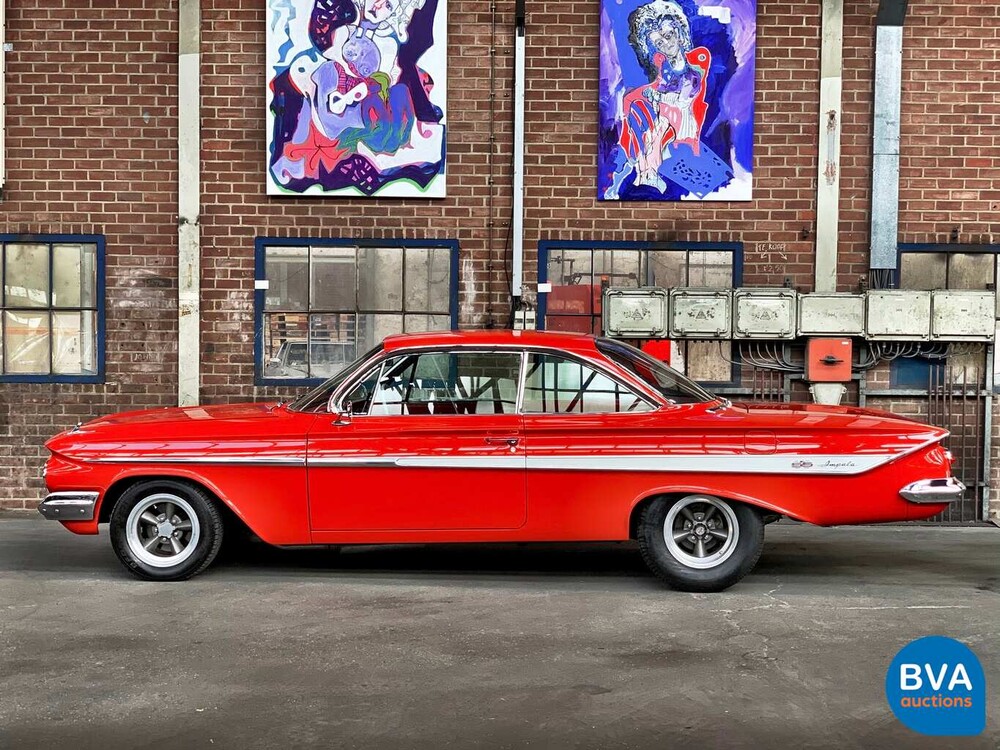 Chevrolet Impala Bubbletop SS 5.0 V8 450pk 1961, AM-48-25