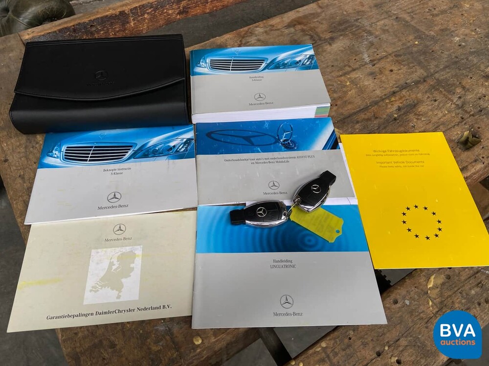 Mercedes-Benz S500 4Matic Designo S-Klasse 388pk 2007, 71-XS-XD