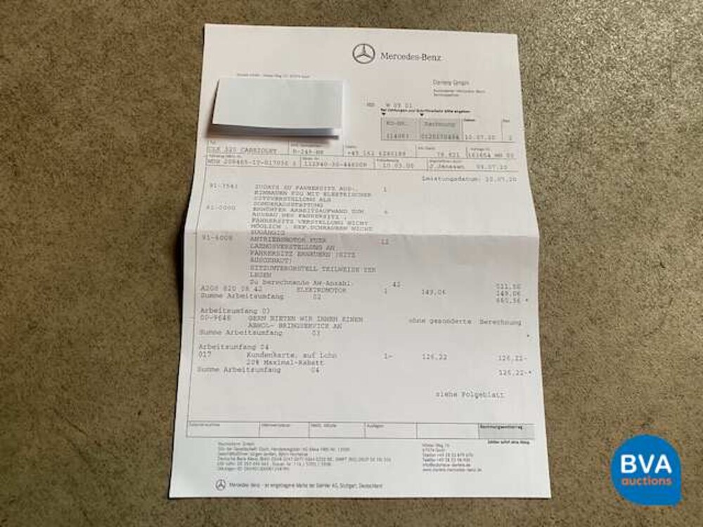 Mercedes-Benz CLK320 Brabus cabriolet Avantgarde 218pk 2000, H-349-NR