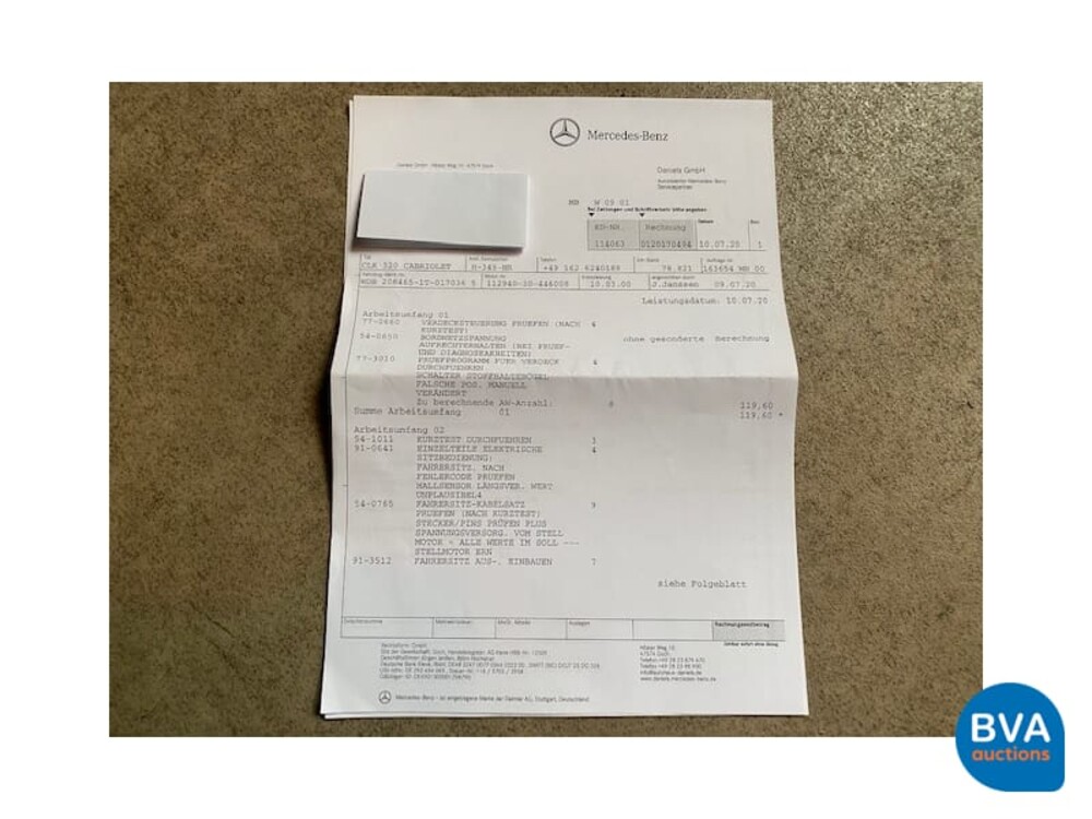 Mercedes-Benz CLK320 Brabus cabriolet Avantgarde 218pk 2000, H-349-NR