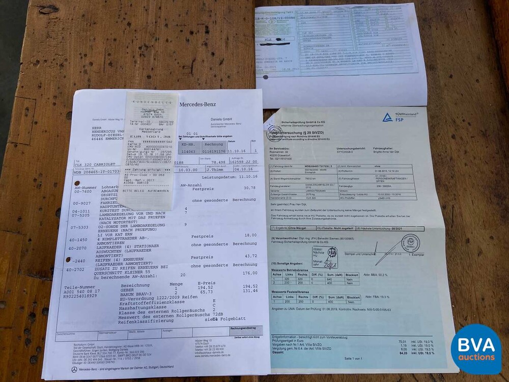 Mercedes-Benz CLK320 Brabus cabriolet Avantgarde 218pk 2000, H-349-NR