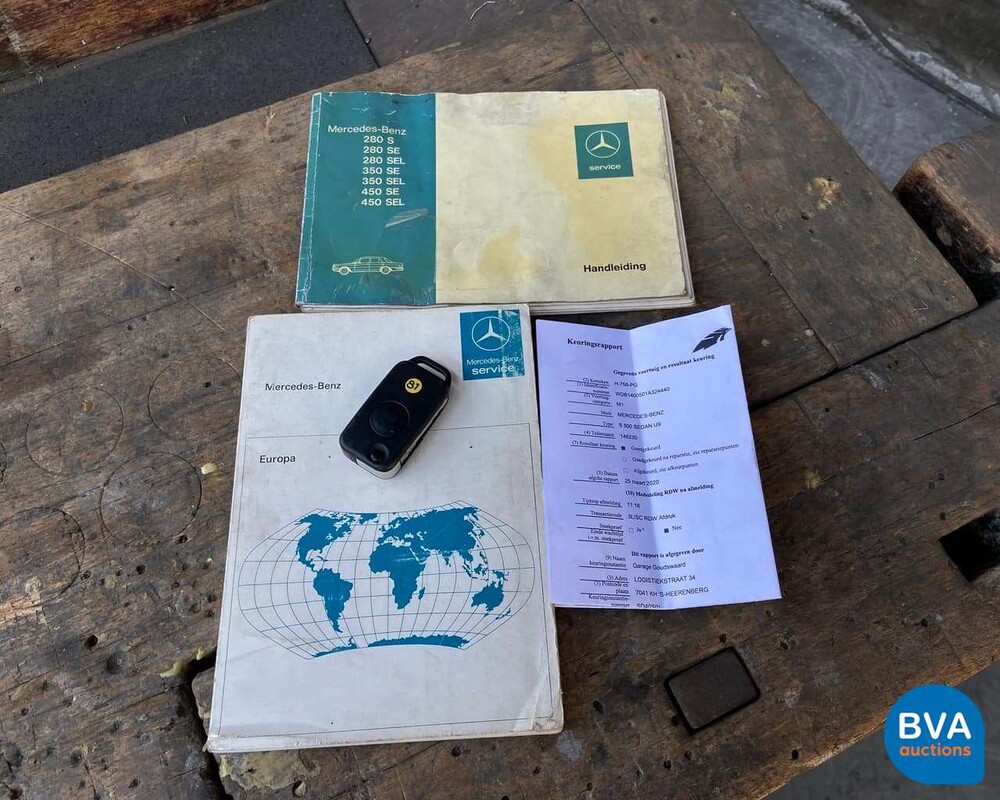 Mercedes-Benz S500 W140 320pk 1996, H-756-PG