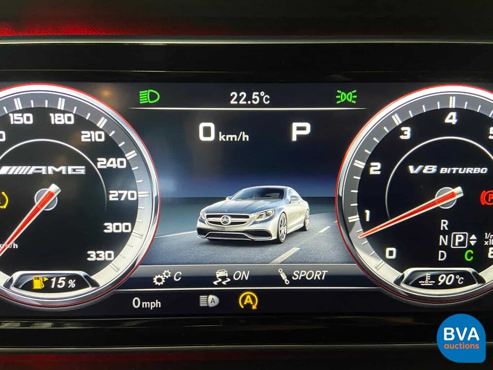 Mercedes-Benz S63 AMG Coupé 585pk S-Klasse 2015, 5-ZGN-04