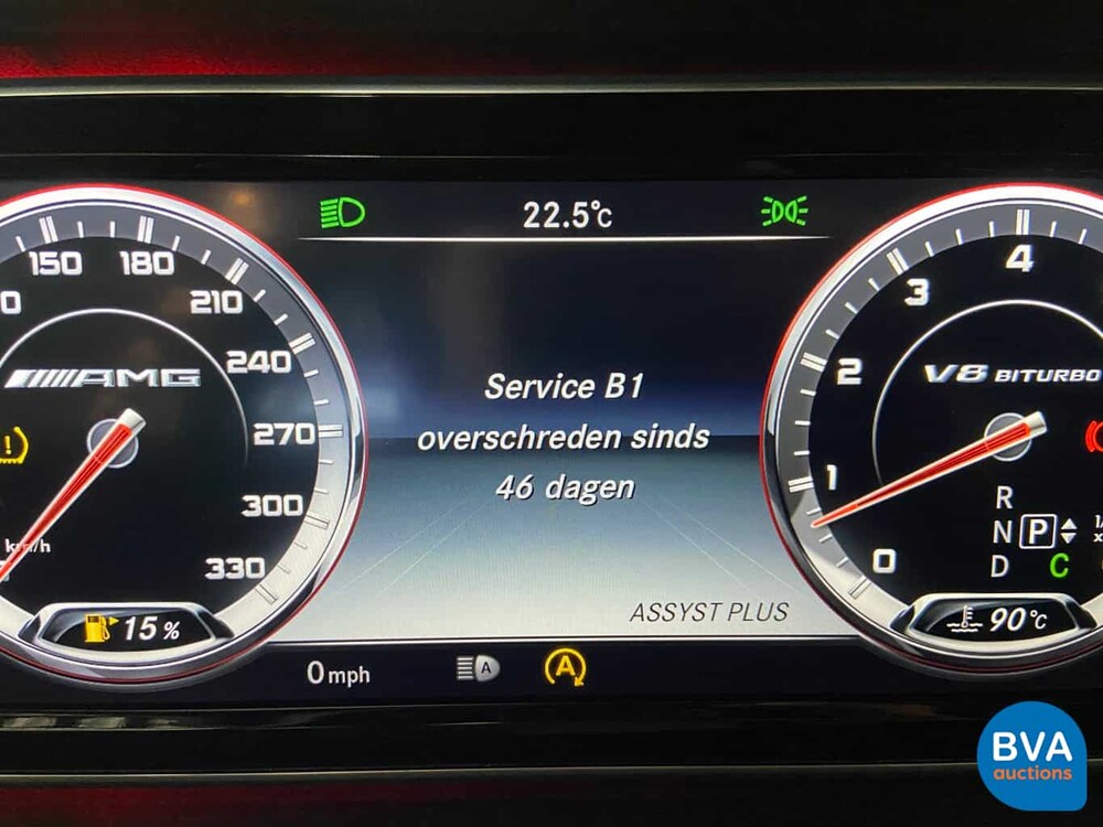 Mercedes-Benz S63 AMG Coupé 585pk S-Klasse 2015, 5-ZGN-04