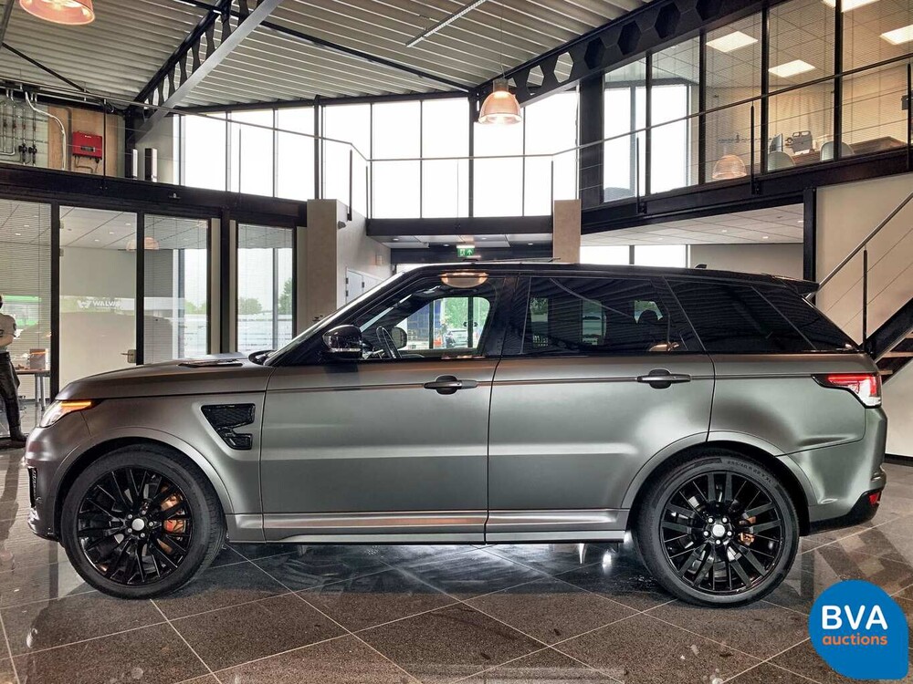 Range Rover Sport SVR 5.0 V8 550pk 2017 Land Rover, NF-527-L