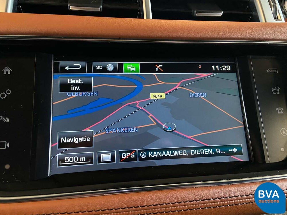 Range Rover Sport SVR 5.0 V8 550pk 2017 Land Rover, NF-527-L