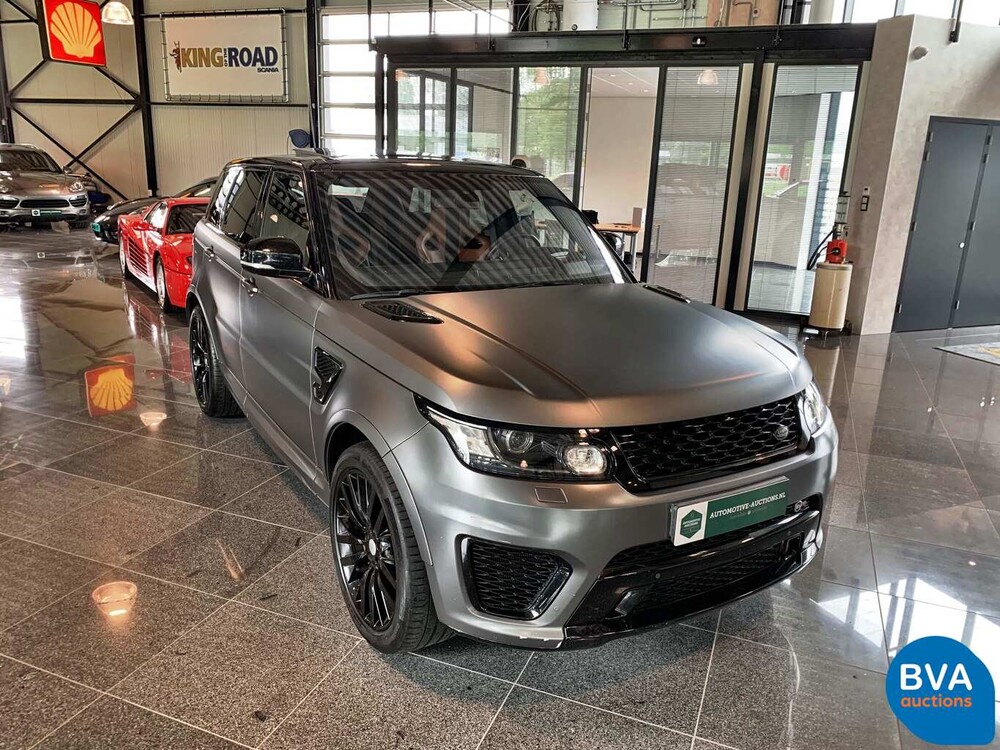 Range Rover Sport SVR 5.0 V8 550pk 2017 Land Rover, NF-527-L