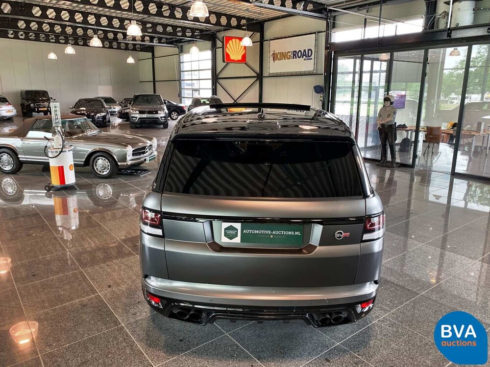 Range Rover Sport SVR 5.0 V8 550pk 2017 Land Rover, NF-527-L