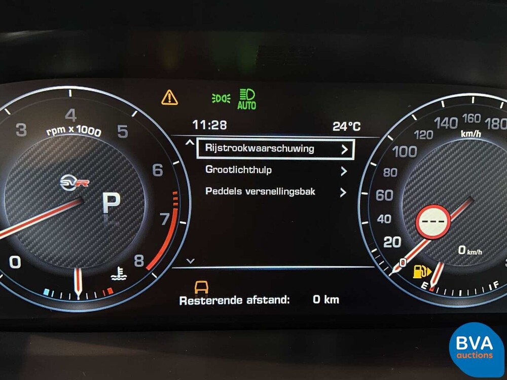 Range Rover Sport SVR 5.0 V8 550pk 2017 Land Rover, NF-527-L