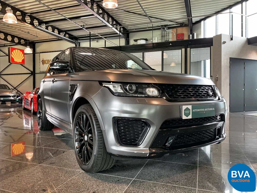 Range Rover Sport SVR 5.0 V8 550pk 2017 Land Rover, NF-527-L