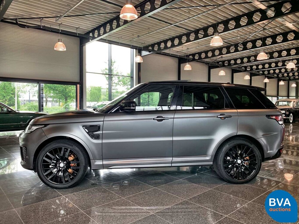 Range Rover Sport SVR 5.0 V8 550pk 2017 Land Rover, NF-527-L