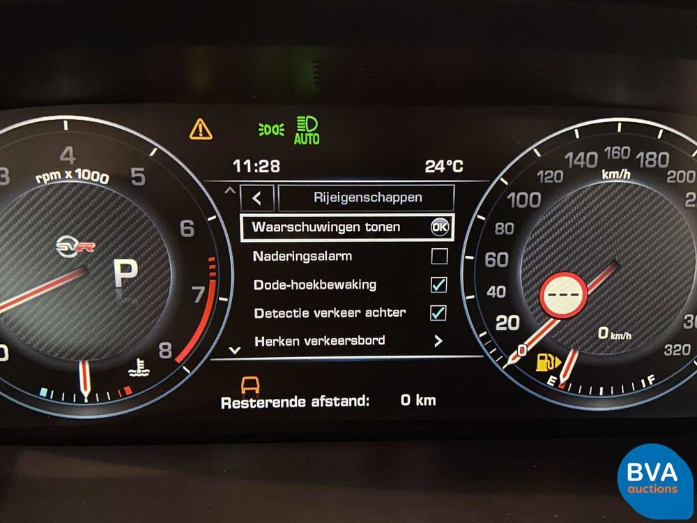 Range Rover Sport SVR 5.0 V8 550pk 2017 Land Rover, NF-527-L