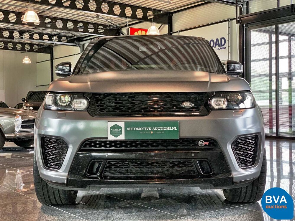 Range Rover Sport SVR 5.0 V8 550pk 2017 Land Rover, NF-527-L