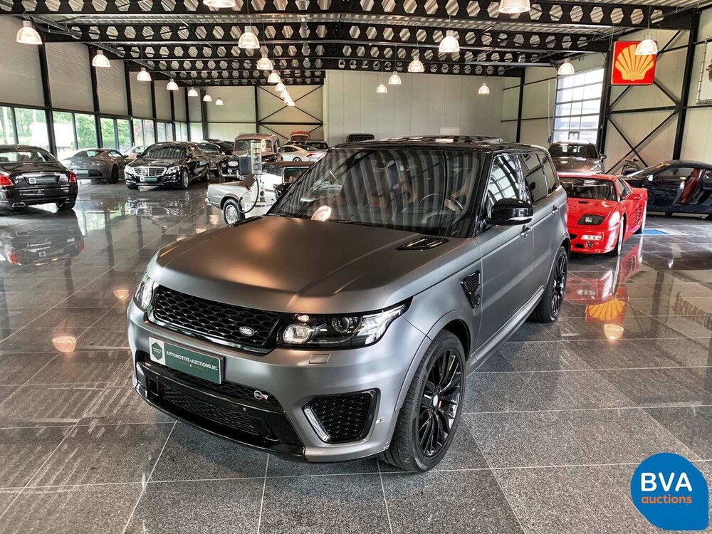 Range Rover Sport SVR 5.0 V8 550pk 2017 Land Rover, NF-527-L