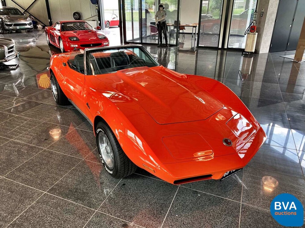Chevrolet Corvette L82 350cu. carbriolet 189pk 1973, 68-YD-26
