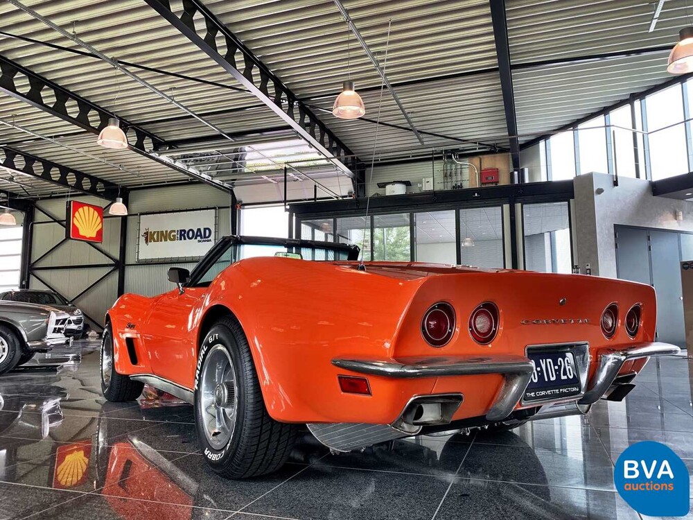 Chevrolet Corvette L82 350cu. carbriolet 189pk 1973, 68-YD-26