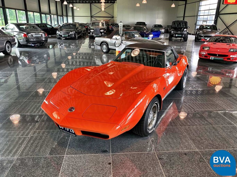 Chevrolet Corvette L82 350cu. carbriolet 189pk 1973, 68-YD-26