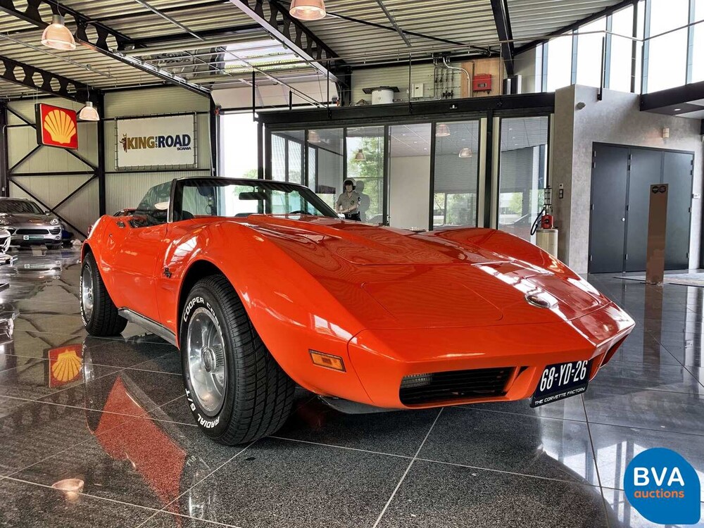 Chevrolet Corvette L82 350cu. carbriolet 189pk 1973, 68-YD-26