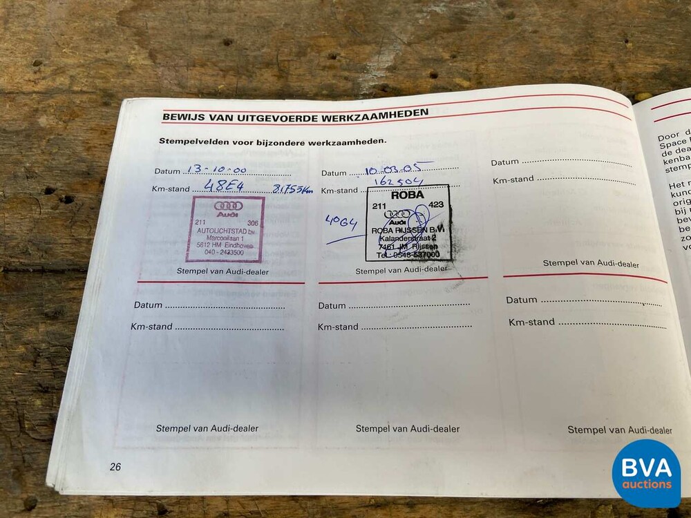 Audi S8 4.2 V8 Quattro Tiptronic5 1998, TJ-XV-11.