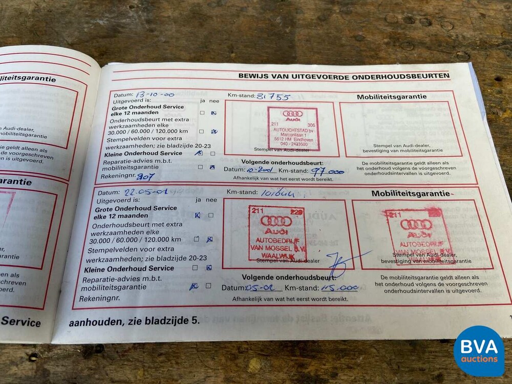 Audi S8 4.2 V8 Quattro Tiptronic5 1998, TJ-XV-11.