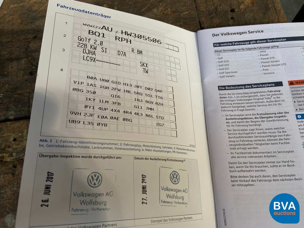 Volkswagen Golf R 2.0 TSI 4Motion 310hp 2017, TB-186-B.