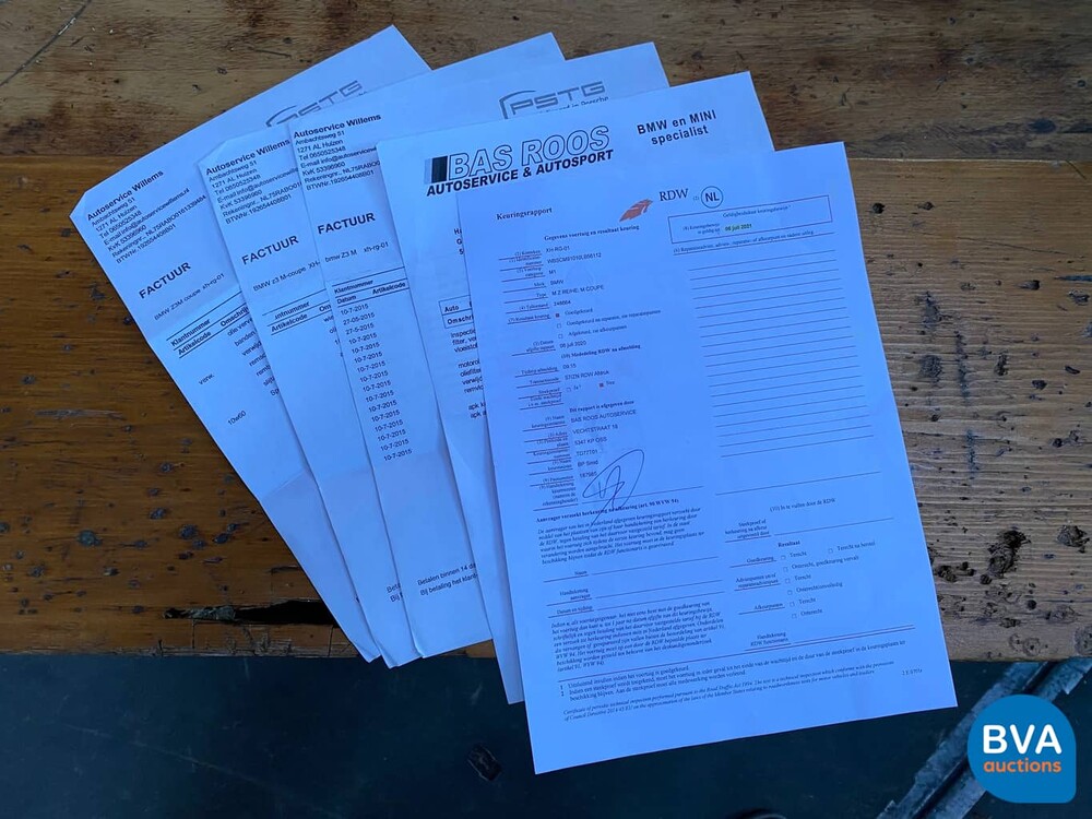 BMW Z3 M Coupé 321hp -Original NL- 1st paint, XH-RG-01.