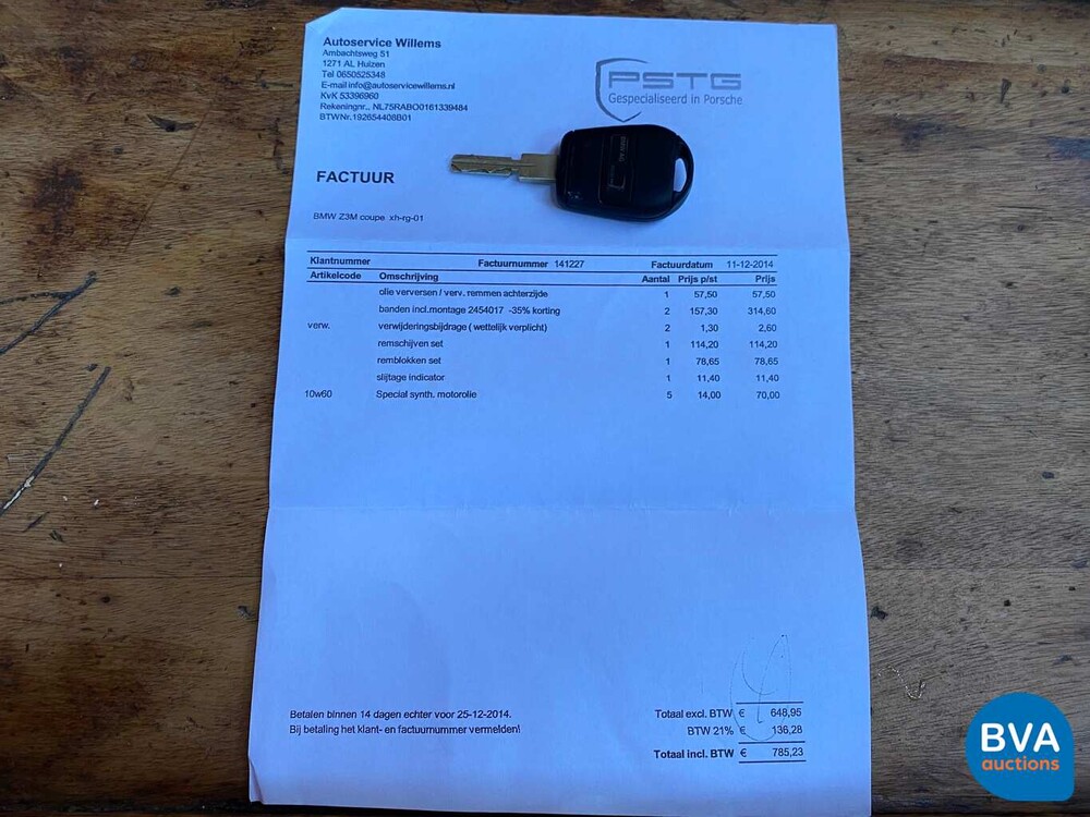 BMW Z3 M Coupé 321hp -Original NL- 1st paint, XH-RG-01.