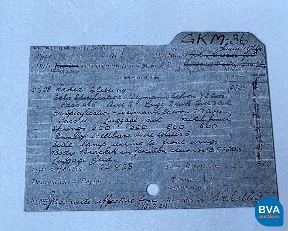 Rolls-Royce Twenty 20HP 1928, GK-55-14.