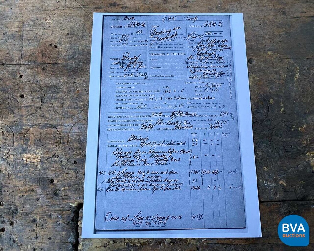 Rolls-Royce Twenty 20HP 1928, GK-55-14.