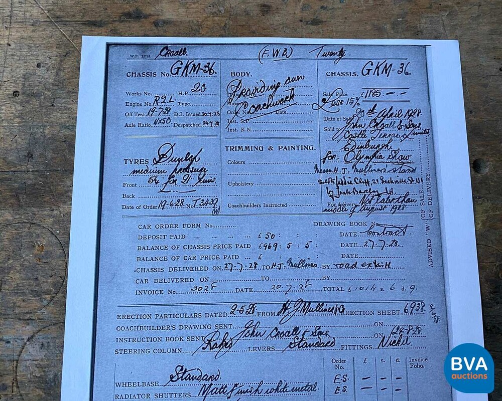 Rolls-Royce Twenty 20HP 1928, GK-55-14.