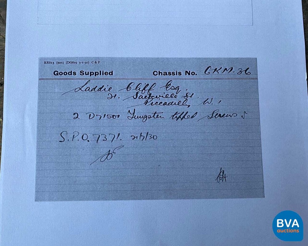 Rolls-Royce Twenty 20HP 1928, GK-55-14.