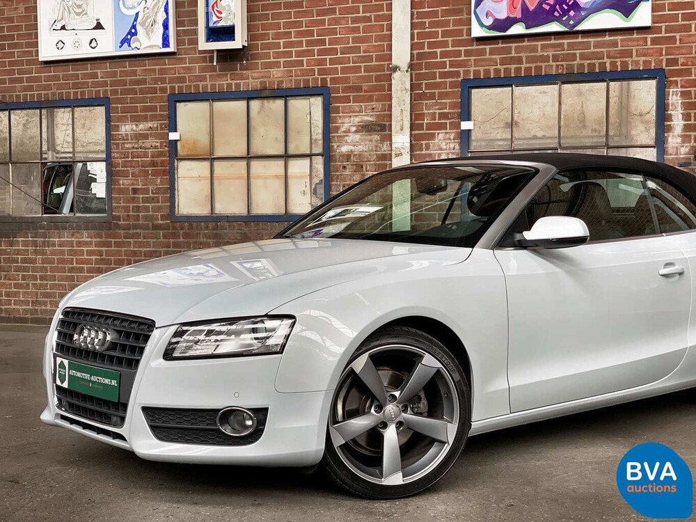 Audi A5 convertible 1.8 TFSI Softtop 160hp 2011, Dutch registration.
