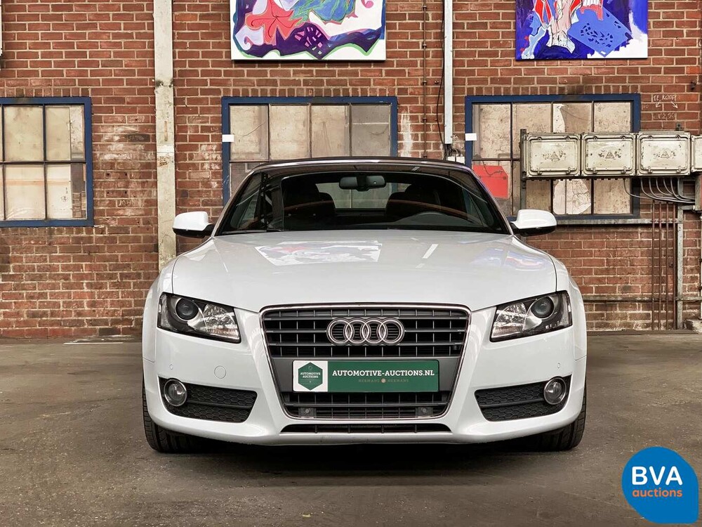 Audi A5 convertible 1.8 TFSI Softtop 160hp 2011, Dutch registration.
