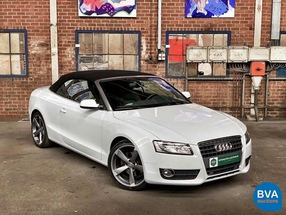Audi A5 convertible 1.8 TFSI Softtop 160hp 2011, Dutch registration.