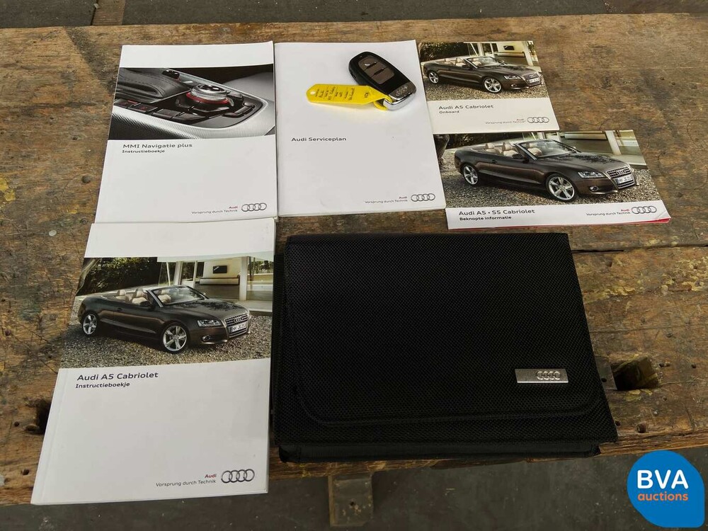 Audi A5 convertible 1.8 TFSI Softtop 160hp 2011, Dutch registration.