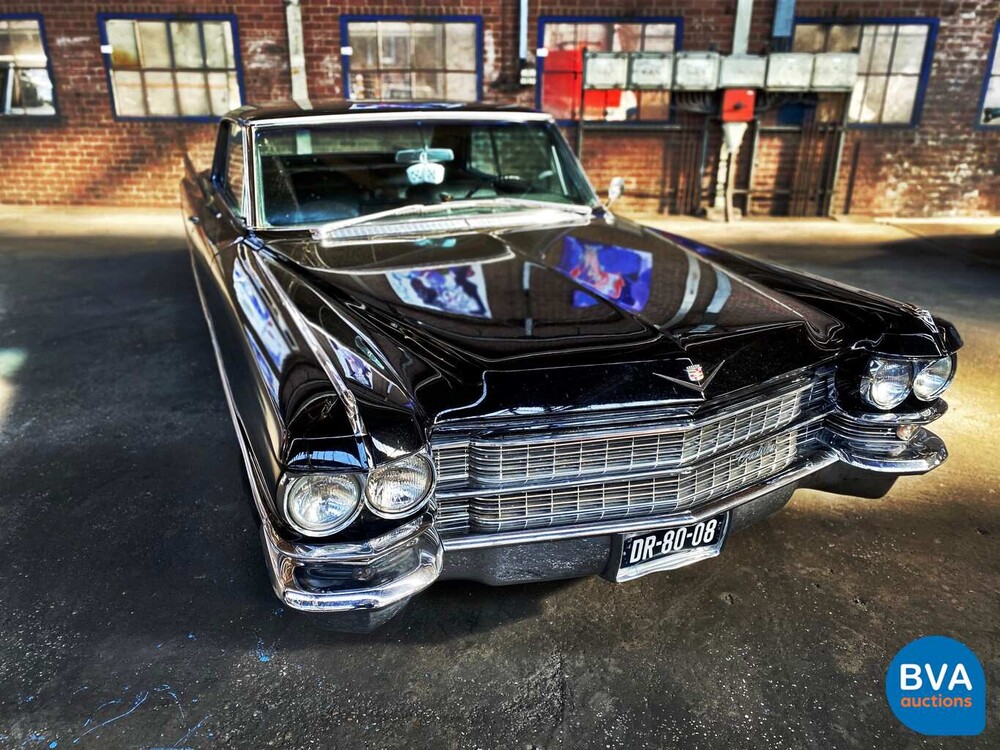 Cadillac Coupé DeVille 7.0 V8 1963, DR-80-08.