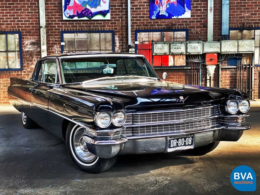 Cadillac Coupé DeVille 7.0 V8 1963, DR-80-08.