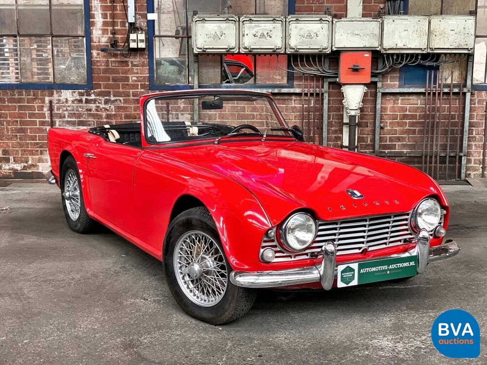Triumph TR 4 2.1 109 PS 1965 Original Dutch, FZ-28-99.