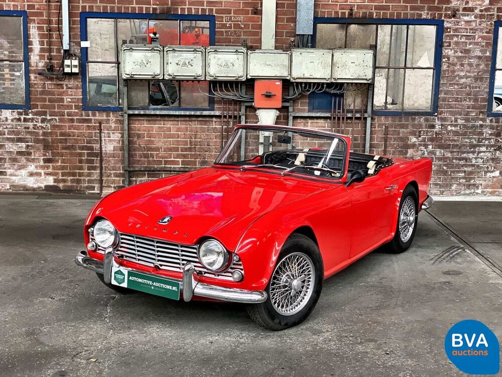 Triumph TR 4 2.1 109 PS 1965 Original Dutch, FZ-28-99.