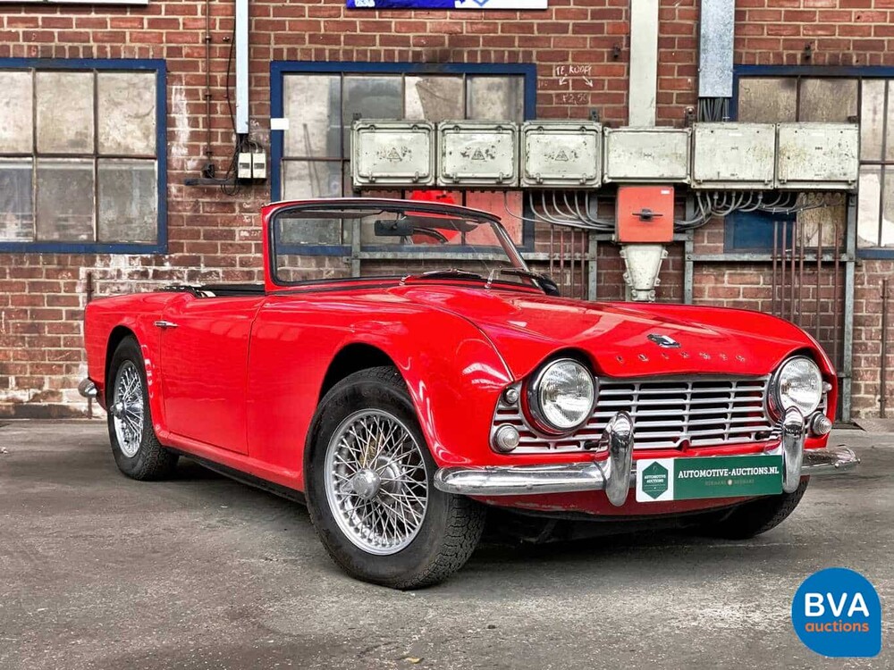 Triumph TR 4 2.1 109 PS 1965 Original Dutch, FZ-28-99.